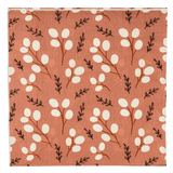 PartyBio Fiori Bianchi, 110 Pezzi Set di Stoviglie, Set di Stoviglie Monouso biodegradabili per Feste con Piatti Carta, Bicchieri Carta, Tovaglioli, Perfetti per 20 Ospiti