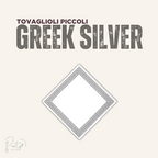 Tovaglioli Piccoli Greek Silver • 20pz