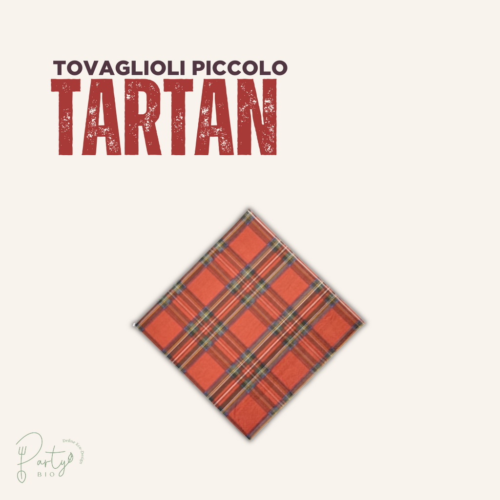 Tovaglioli Tartan • Piccoli • 20pz