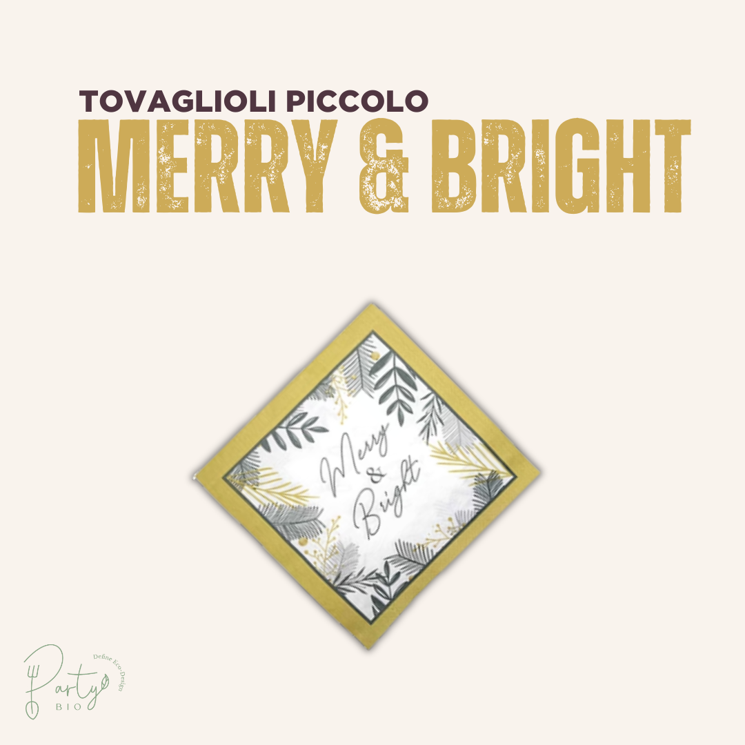 Tovaglioli Merry & Bright • Small • 20pz