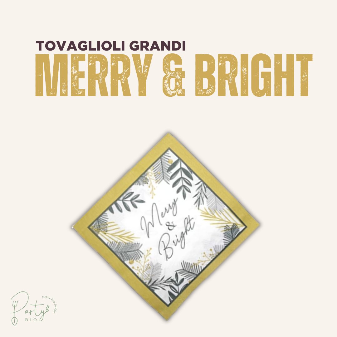 Tovaglioli Merry & Bright • Large • 20pz