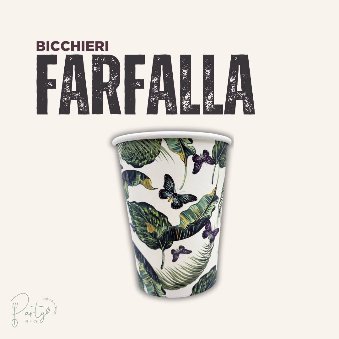 Bicchieri Farfalle • 250ml • 20pz