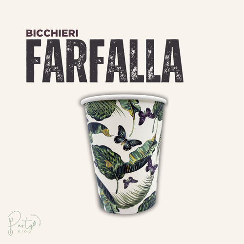 Bicchieri Farfalle • 250ml • 20pz