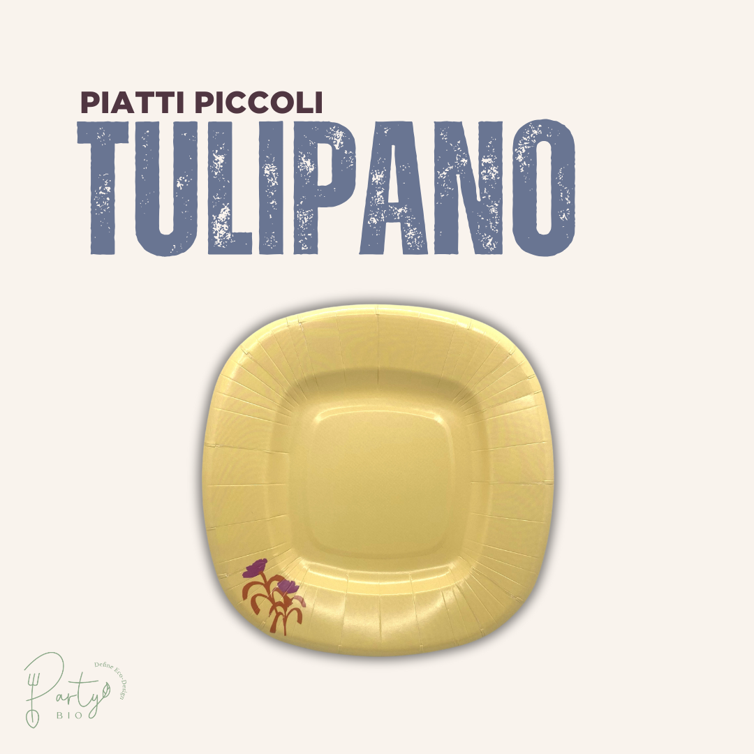 Piatti Tulipani • Piatti Piccoli • 20pz