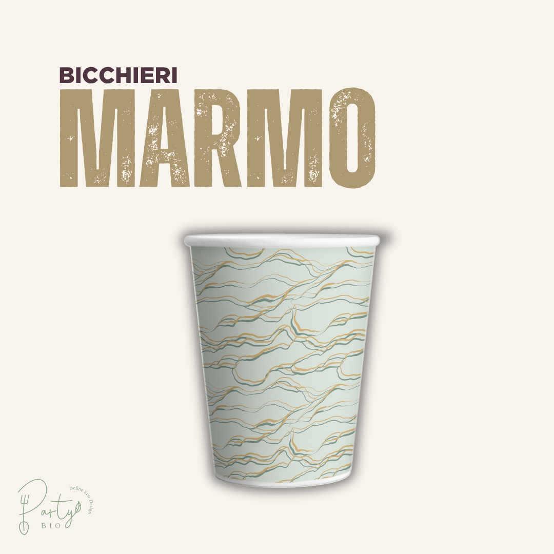 Bicchieri Marmo • 250ml • 20pz