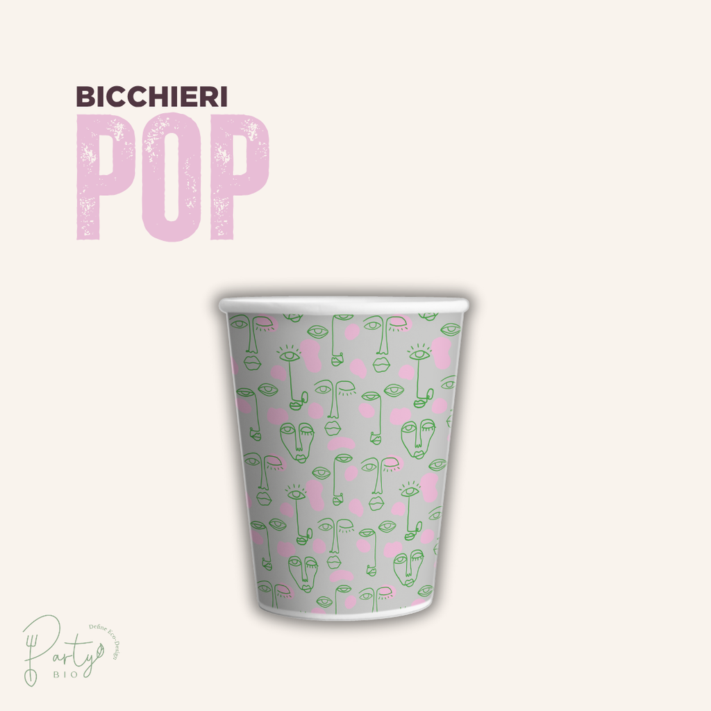 Bicchieri Pop • 250ml • 20pz