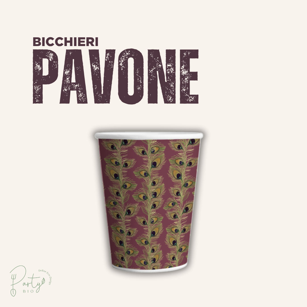 Bicchieri Pavone • 250ml • 20pz