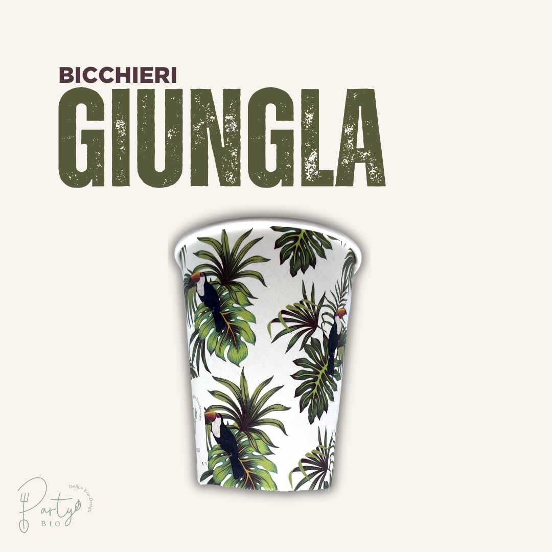 Bicchieri Giungla •  250ml • 20pz