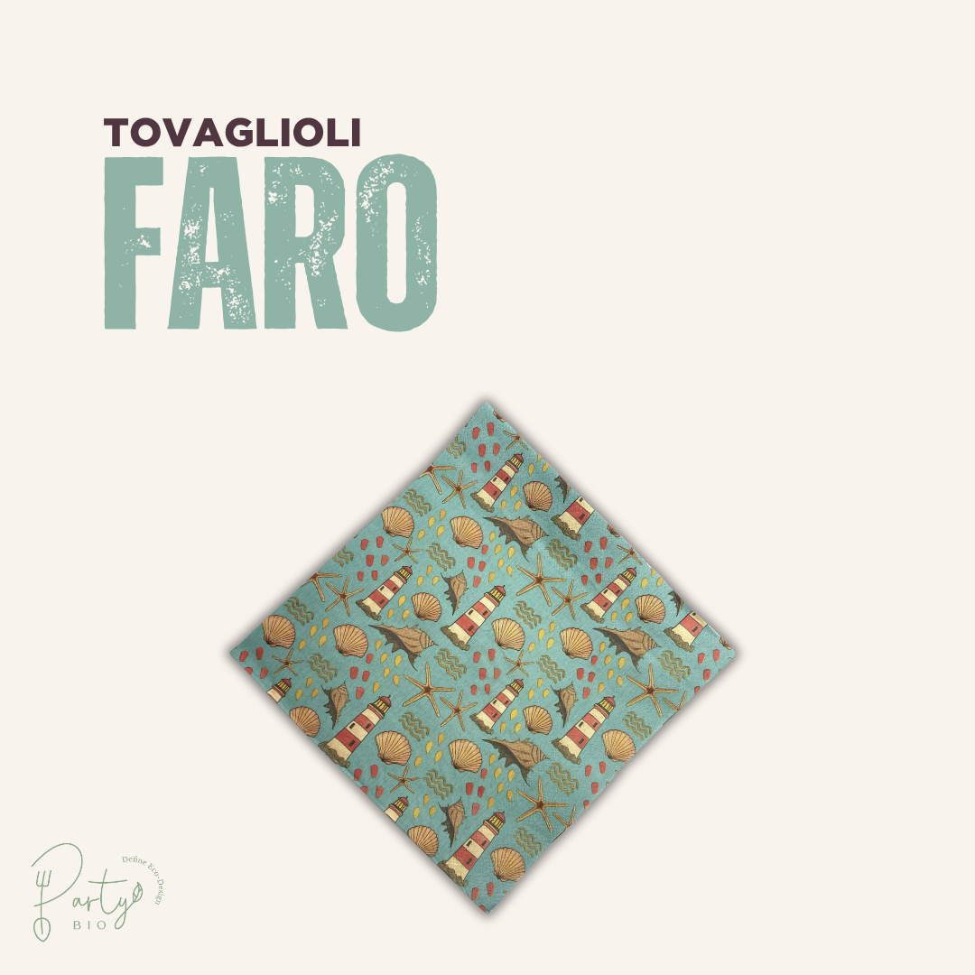Tovaglioli Faro • Grandi • 50pz
