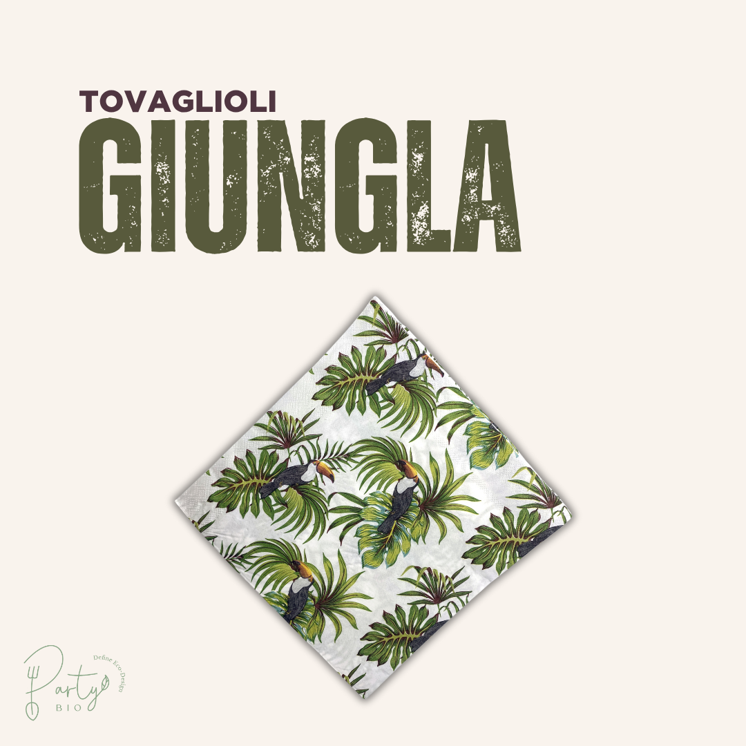 Tovaglioli Giungla • Grandi • 50pz