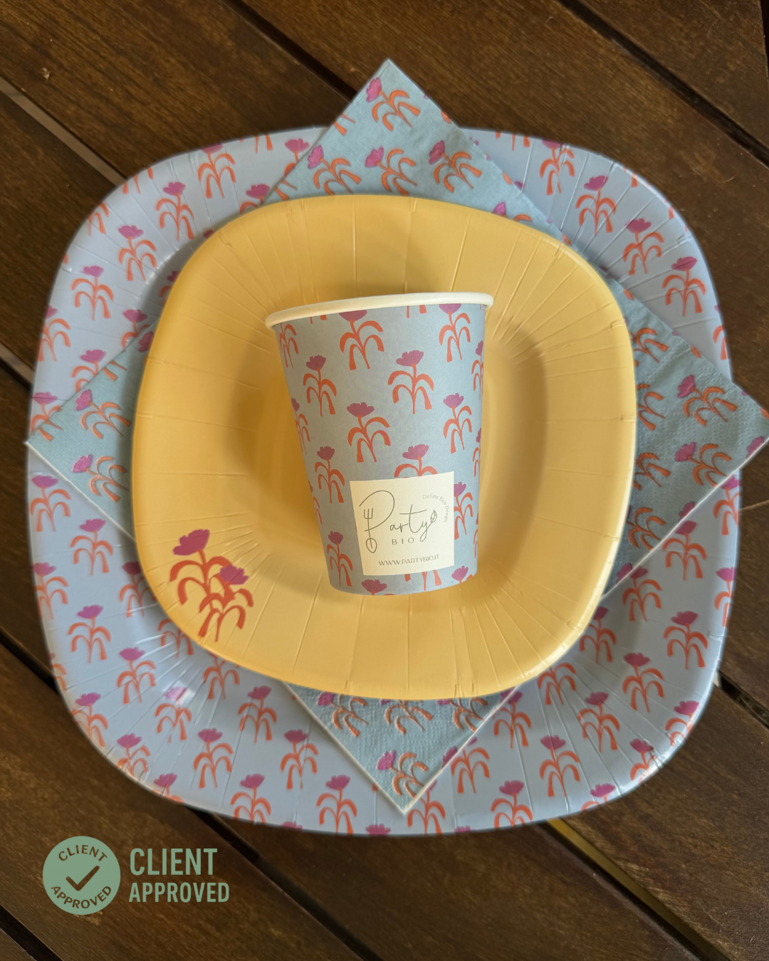 Piatti Tulipani • Piatti Piccoli • 20pz