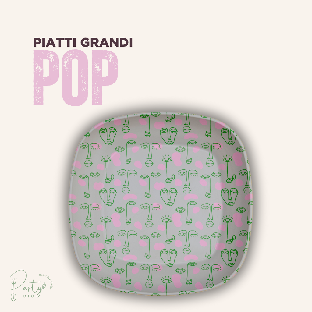 Piatti Pop • Piatti Grandi • 20pz