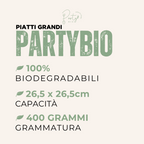 Piatti Grandi Tartan Rotondo • 8pz