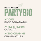 Piatti Piccoli Tartan  Quadrato• 8pz