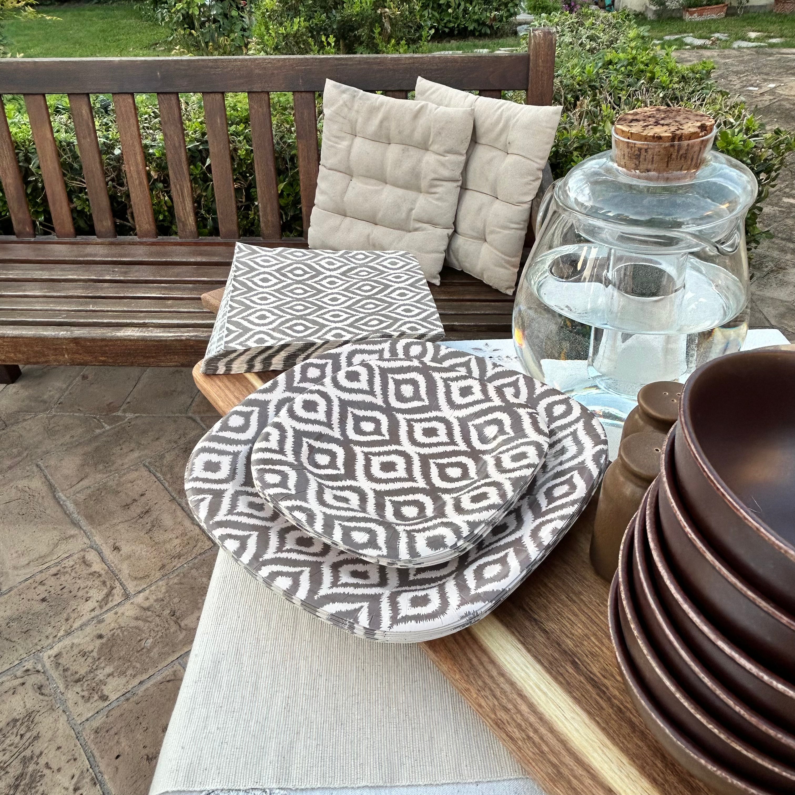 Tovaglioli Tribal Chic • Grandi • 50pz