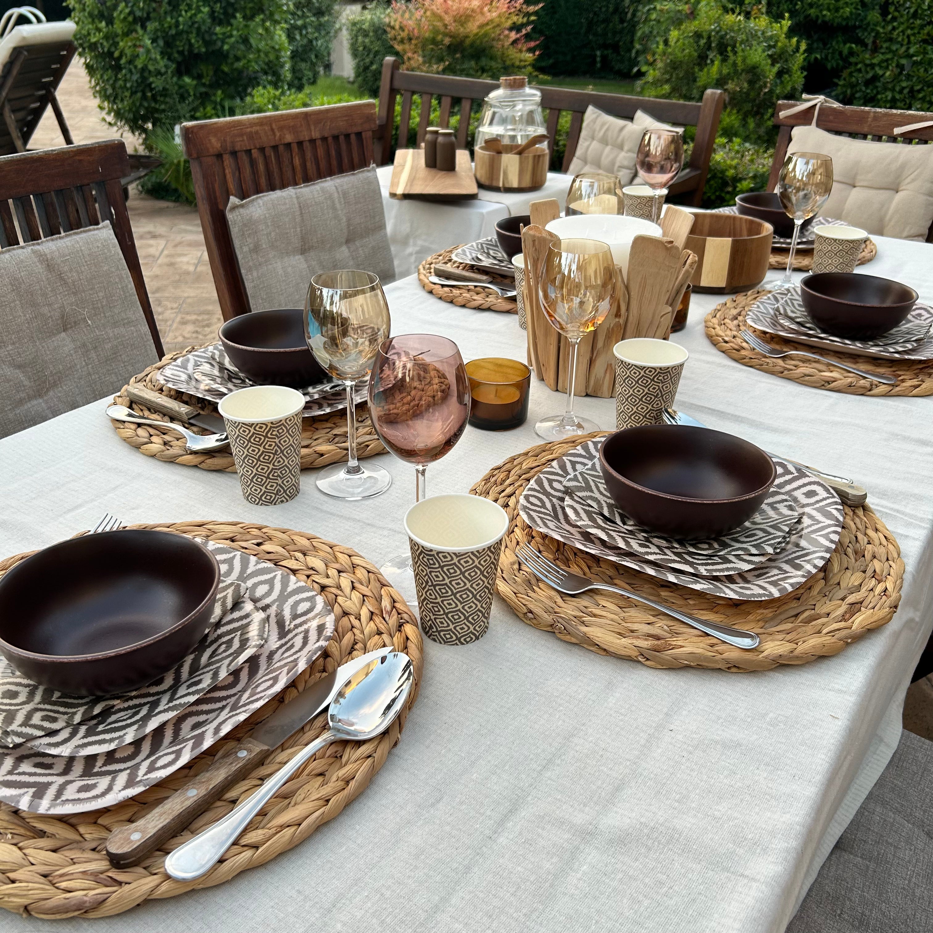 Tovaglioli Tribal Chic • Grandi • 50pz