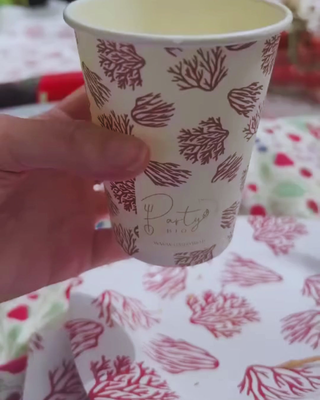 Piatti Corallo • Piatti Piccoli • 20pz