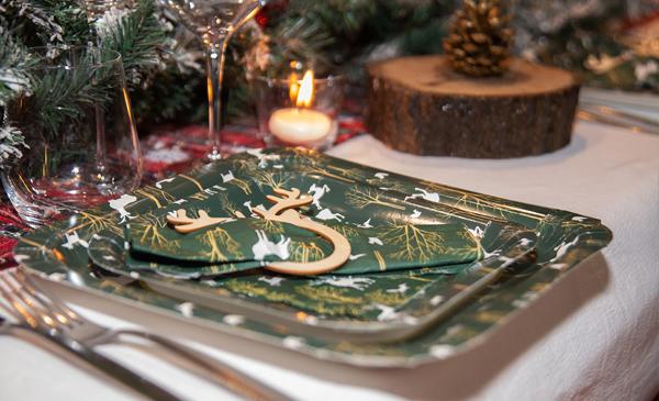 PartyBIO Woody , Set di Stoviglie Monouso biodegradabili per Feste con Piatti Carta, Bicchieri Carta, Tovaglioli.