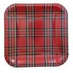 Piatti Piccoli Tartan  Quadrato• 8pz