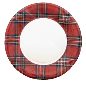 Piatti Grandi Tartan Rotondo • 8pz