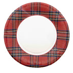 Piatti Grandi Tartan Rotondo • 8pz