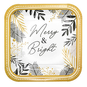 Piatti Grandi Merry & Bright Quadrato • 8pz