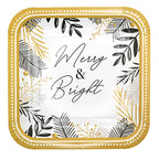 Piatti Grandi Merry & Bright Quadrato • 8pz