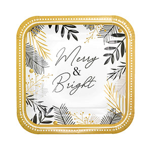 Piatti Piccoli Merry & Bright Quadrato  • 8pz