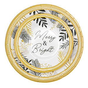 Piatti Grandi Merry & Bright Round • 8pz