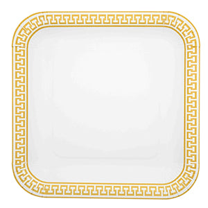 Piatti Grandi Greek Gold Quadrato • 8pz