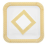 Piatti Greek Gold Square • Large • 8pz