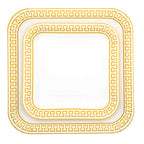 Piatti Piccoli Greek Gold Quadrato • 8pz